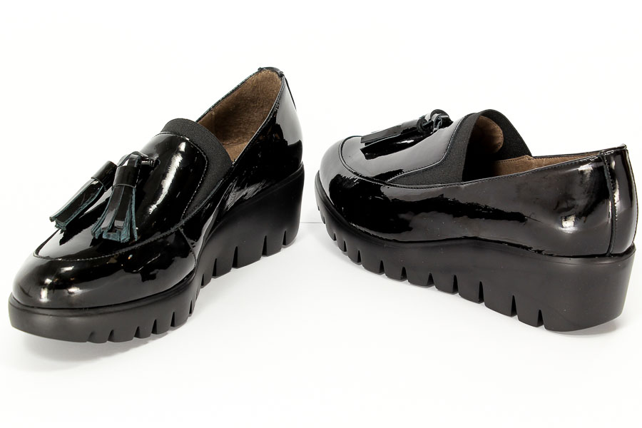 Półbuty Wonders C-3342 Charol Negro