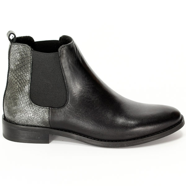 Trzewik Nessi 716/0 Czarny14+Srebro 22