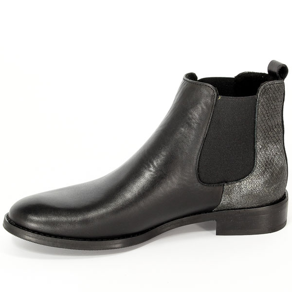 Trzewik Nessi 716/0 Czarny14+Srebro 22