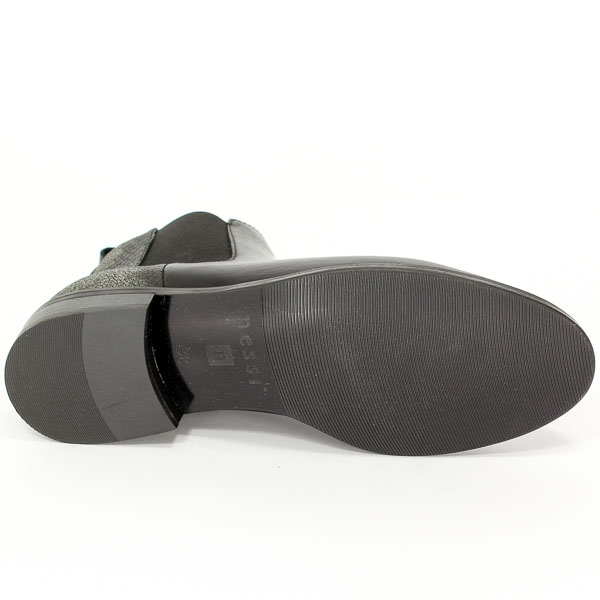 Trzewik Nessi 716/0 Czarny14+Srebro 22