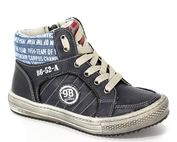 Trzewiki American B-G10097D-A1 Black/Black 27-31