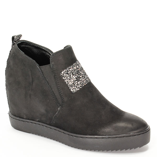 Sneakersy Karino Bis 1904/126-P Czarny/Srebrny 