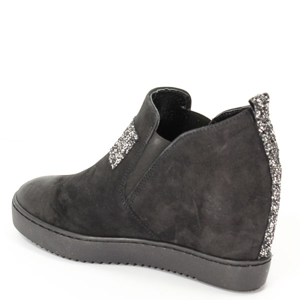 Sneakersy Karino Bis 1904/126-P Czarny/Srebrny 