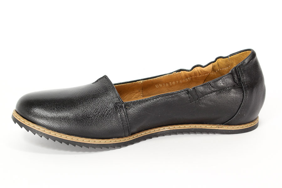 Baleriny Eksbut 25-3876-155-1 Czarny lic