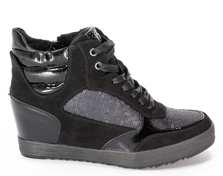Sneakersy Marco Tozzi 2-25203-27 098 Black Comb