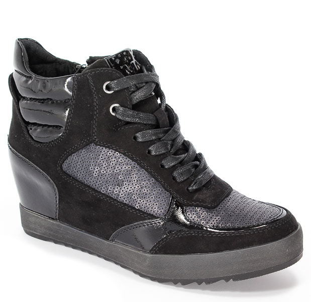 Sneakersy Marco Tozzi 2-25203-27 098 Black Comb