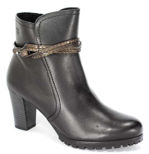 Botki Caprice 9-25400-27 001 Black