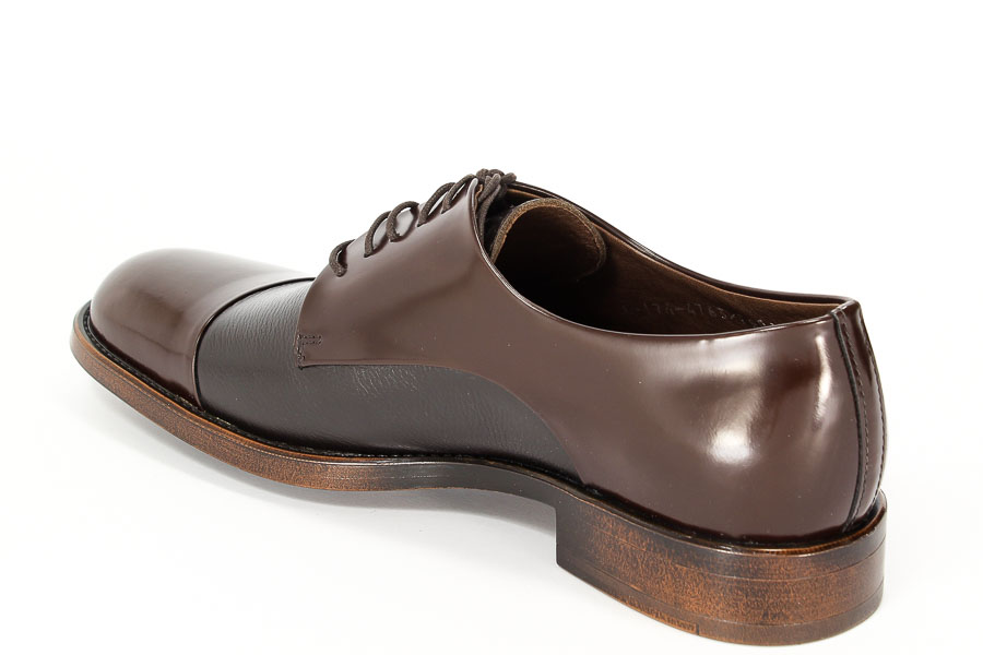 Półbuty Nord 4763FB04I Ciemny brąz