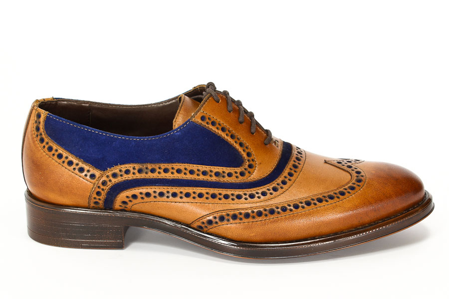 Półbuty Nord 5051WB871 Brąz