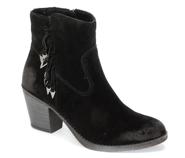 Botki Marco Tozzi 2-25375-27 002 Black Antic