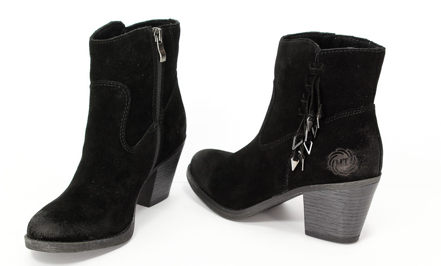 Botki Marco Tozzi 2-25375-27 002 Black Antic