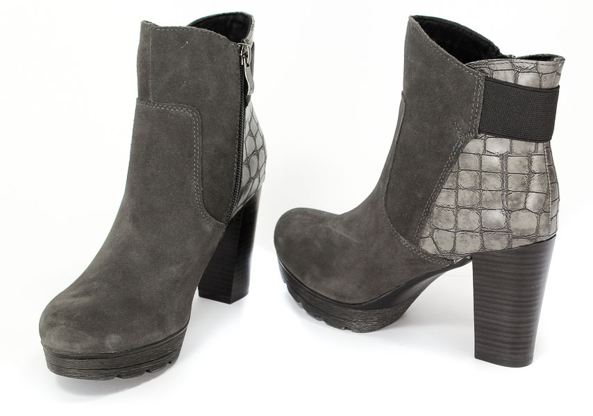 Botki Marco Tozzi 2-25463-27 202 Grey Antic Com 