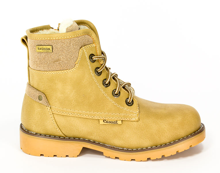 Trzewiki American TL1709S-2 Cream r.32-36