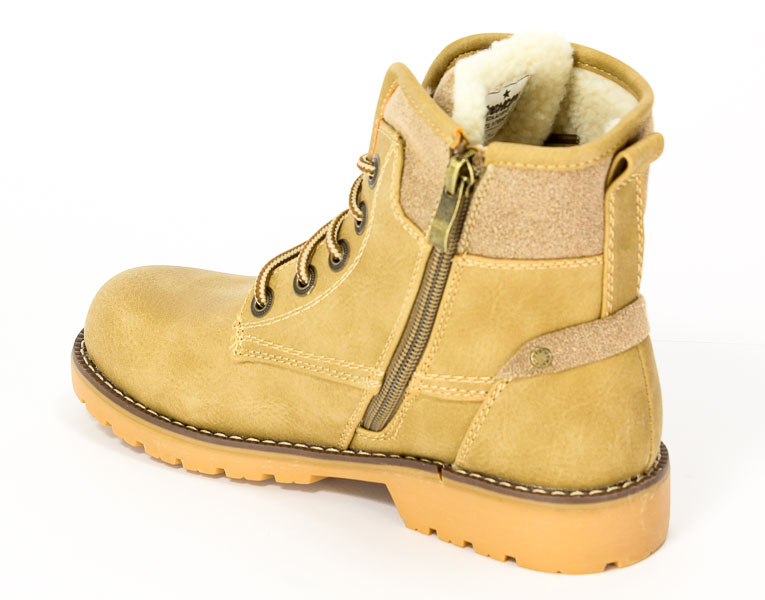 Trzewiki American TL1709S-2 Cream r.32-36