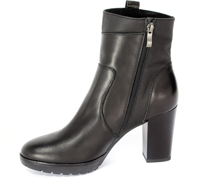 Botki  Euro Moda 7599 01S+01KR