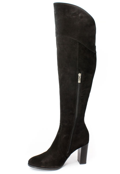 Kozaki Eksbut 95-3807-549 Czarny Nub