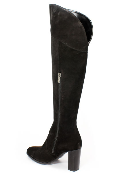 Kozaki Eksbut 95-3807-549 Czarny Nub