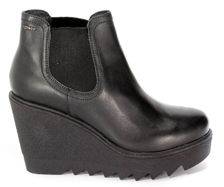 Botki Igi&Co 68190/00 Nappa Soft/Nero