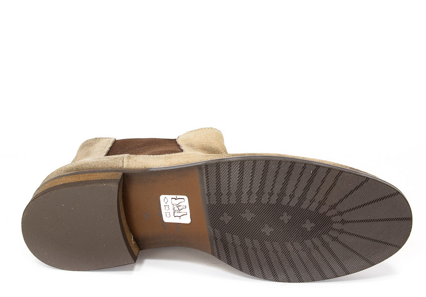 Trzewiki Mr.Tops 23040 Beige Welur