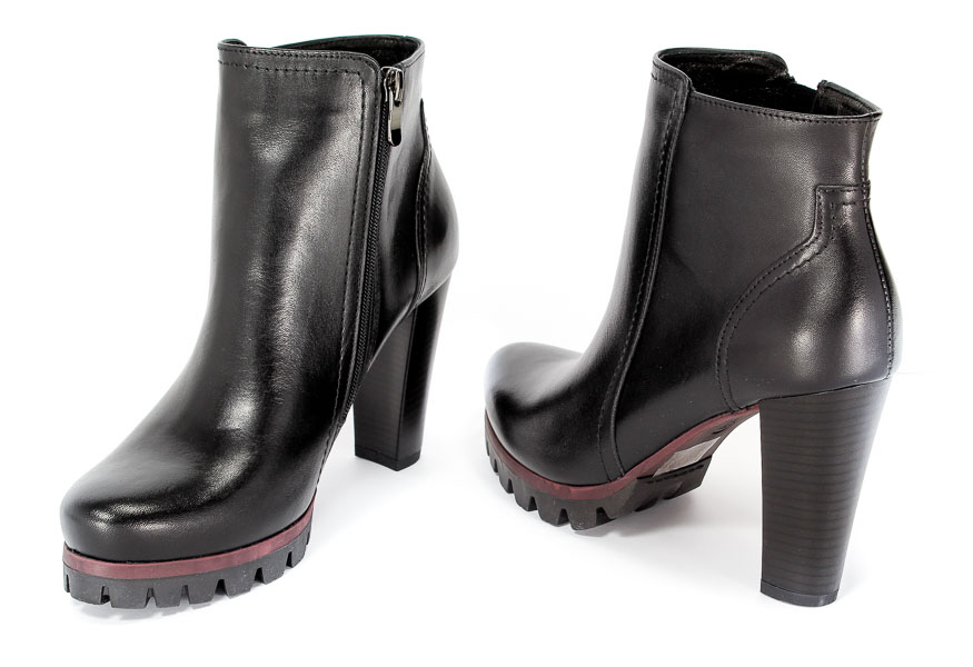 Botki Euro Moda 349 Czarne