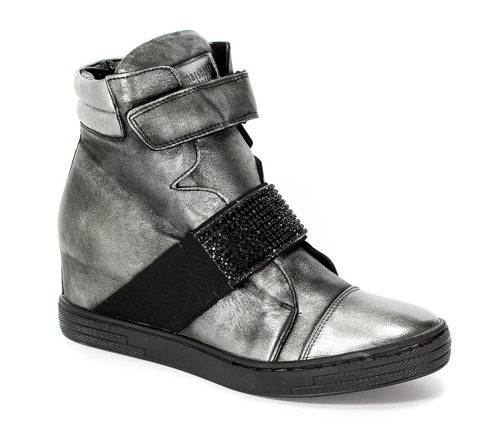 Sneakersy Marshall 6818 C/C Nikiel 