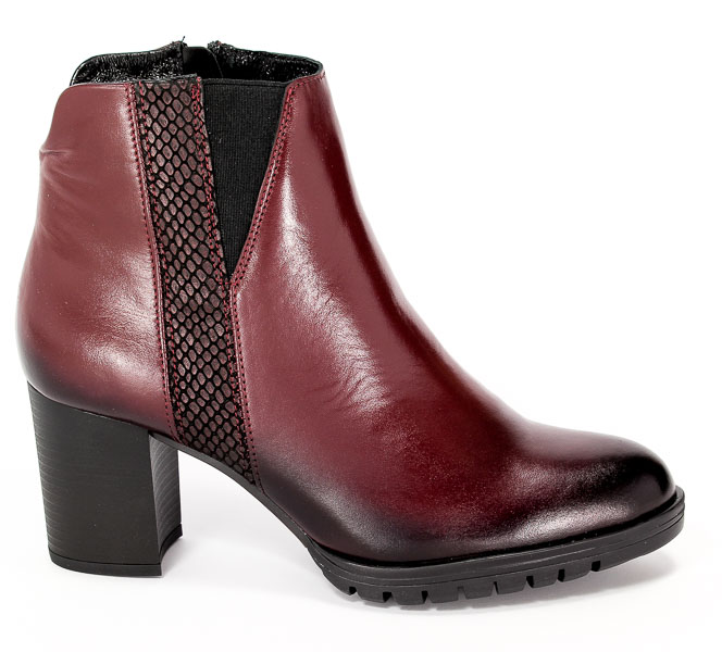 Botki Maciejka 02684-23/00-3 Bordo