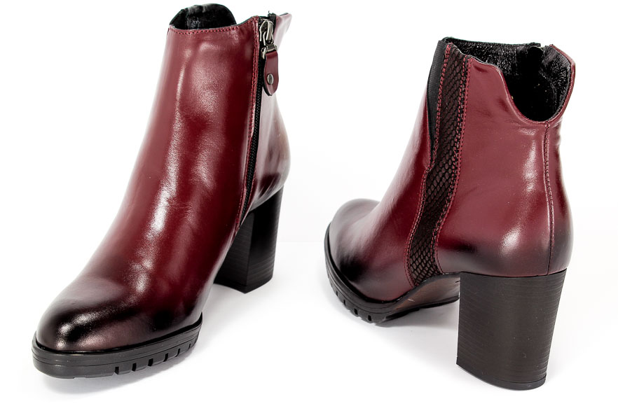 Botki Maciejka 02684-23/00-3 Bordo