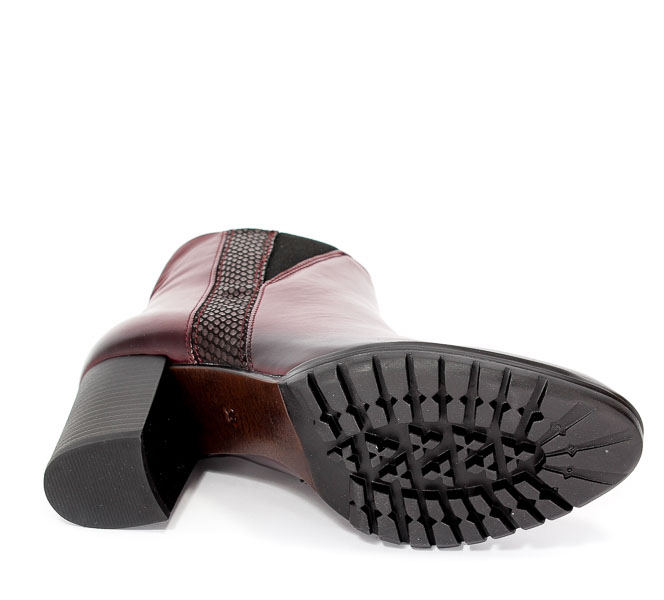 Botki Maciejka 02684-23/00-3 Bordo