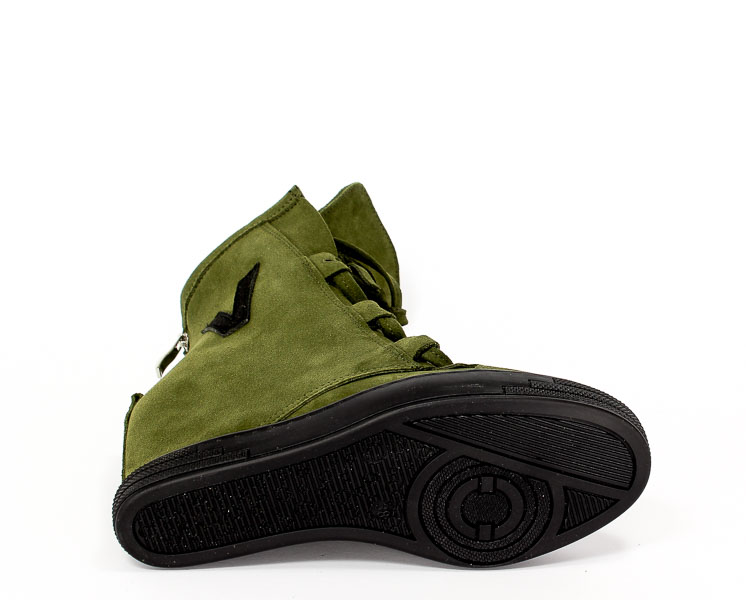 Sneakersy Euro Moda 2222/117/V Zielony