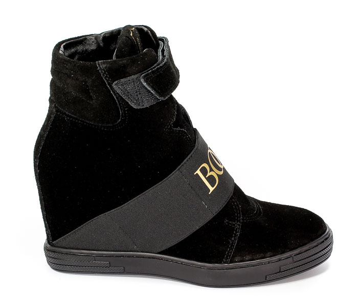 Sneakersy Euro Moda 2222/219 Czarny 