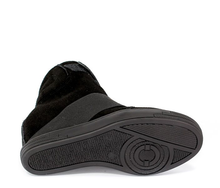 Sneakersy Euro Moda 2222/219 Czarny 