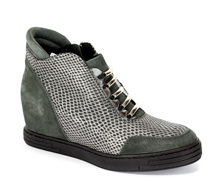 Sneakersy Korda 1638 Popiel-Wel+ ŁCBN