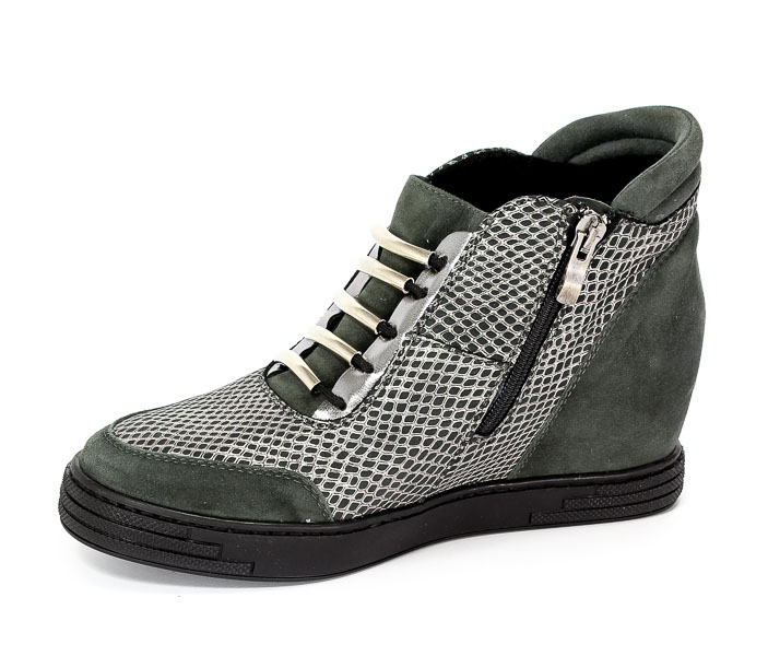 Sneakersy Korda 1638 Popiel-Wel+ ŁCBN