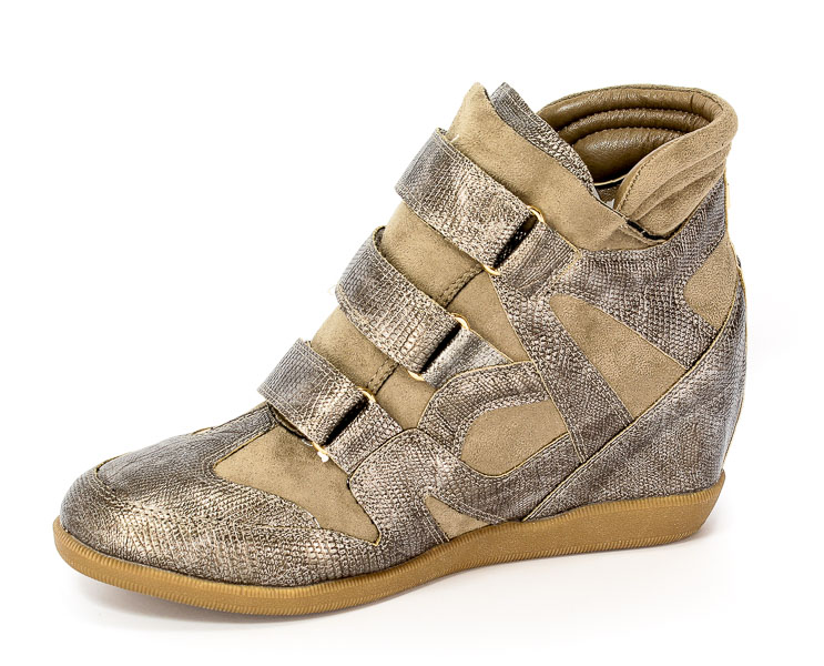 Sneakersy Monnari BUT0680-023 Złoty