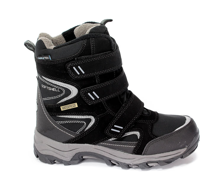 Trzewiki American WT1627 Black/Grey r.32-36