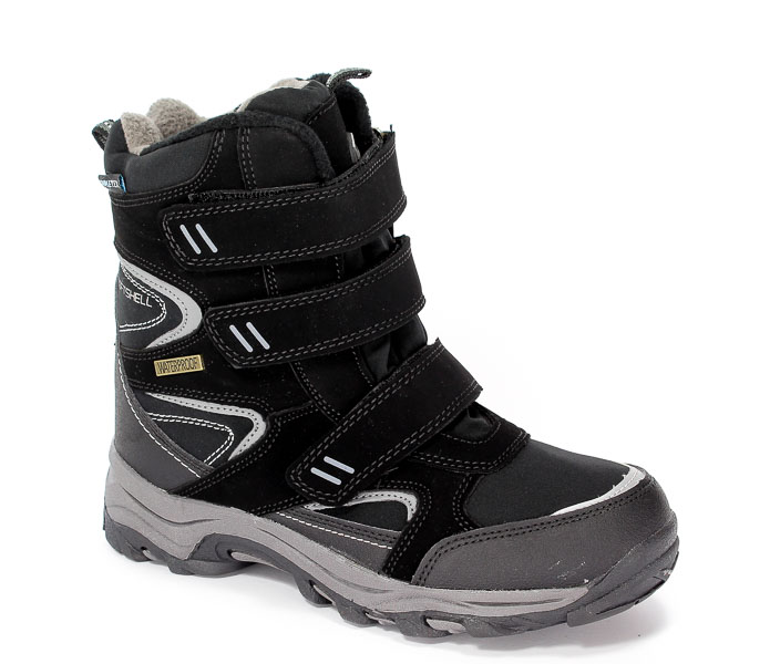 Trzewiki American WT1627 Black/Grey r.32-36