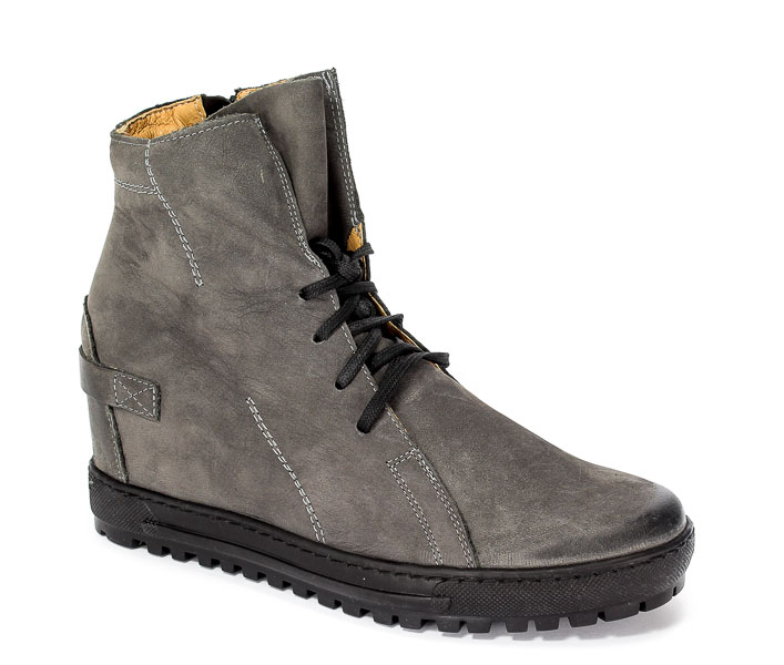 Sneakersy Eksbut 75-3975-G76 Szary Welur