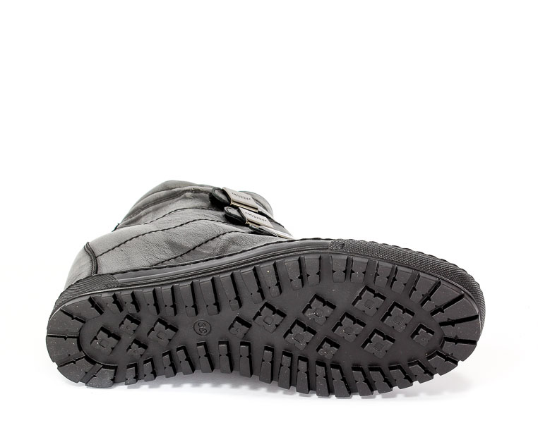 Sneakersy Eksbut 66-4319-E04 Czarny-Srebro lic