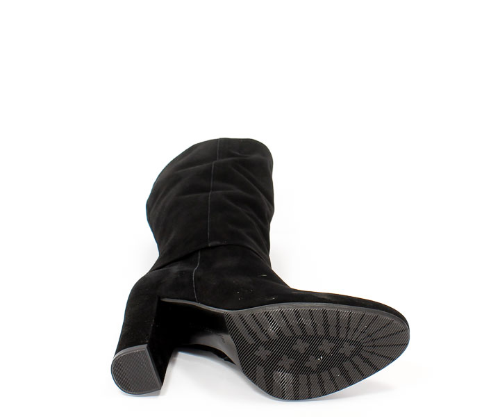 Kozaki Bravo Moda 2070 Czarny zamsz