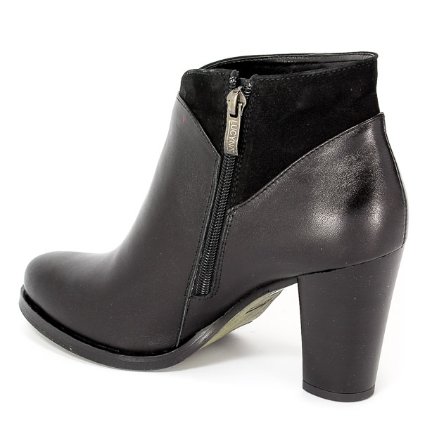 Botki Lucca 7294 Czarny N