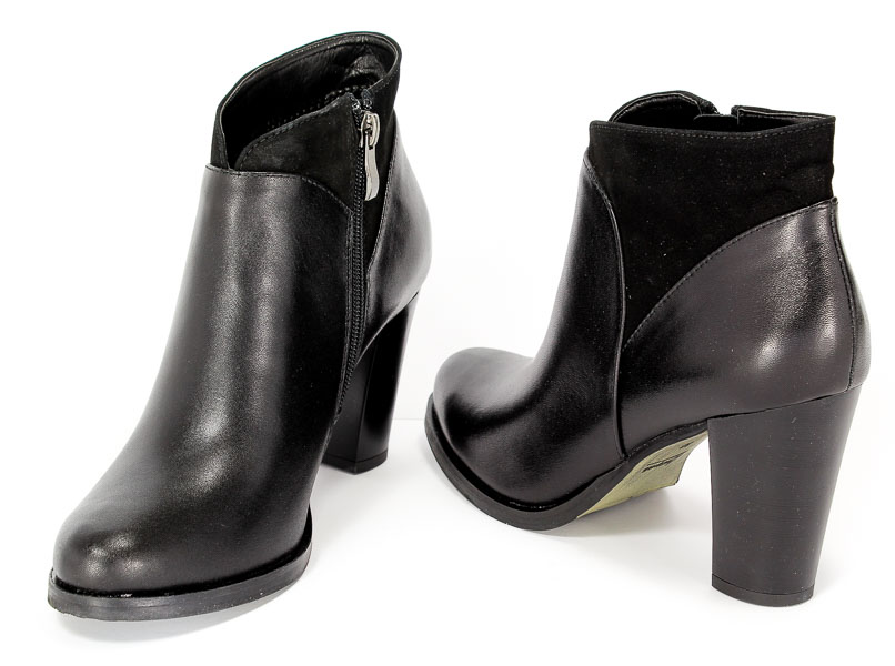 Botki Lucca 7294 Czarny N
