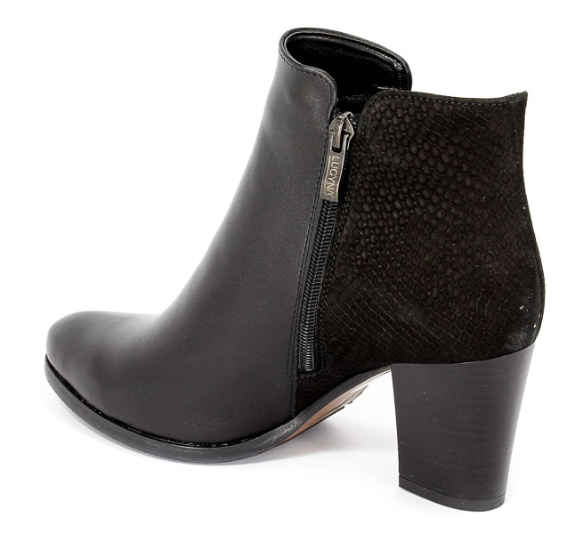 Botki Lucca 7627 Czarny W.Mat