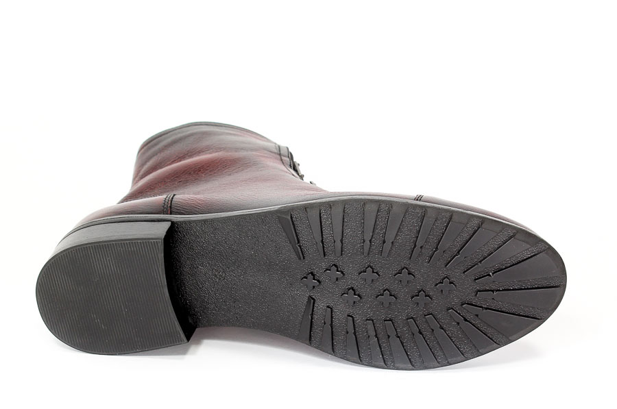 Trzewiki Eksbut  64-3520-F95 Bordo/Czarny Lic
