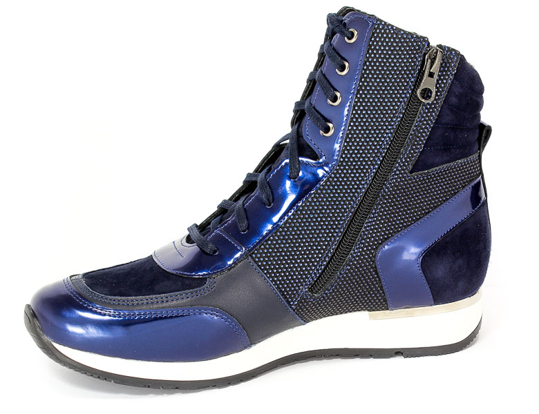 Sneakersy Nik 08-0395-002 Granatowy