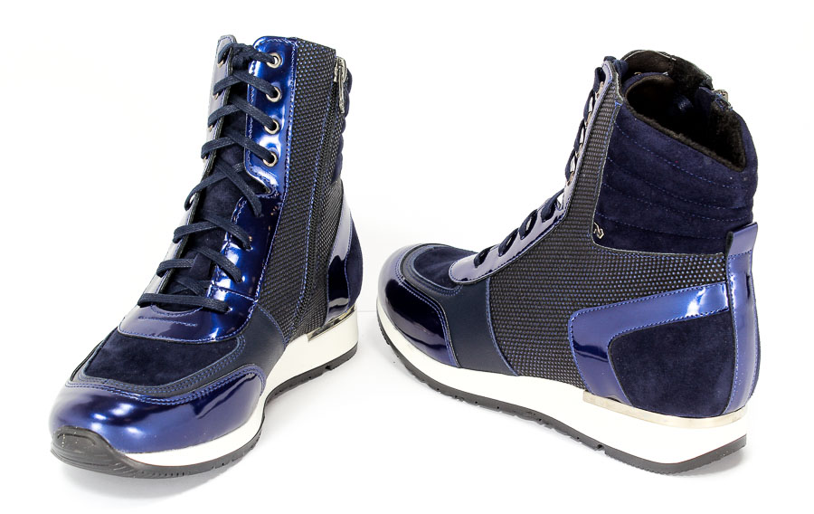 Sneakersy Nik 08-0395-002 Granatowy