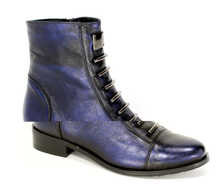 Trzewiki Eksbut  65-3828-F63-1G Czarny/Niebieski