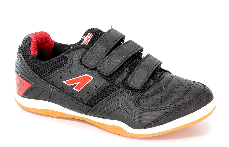 Półbuty American S12348-2 Black/Red.Prz