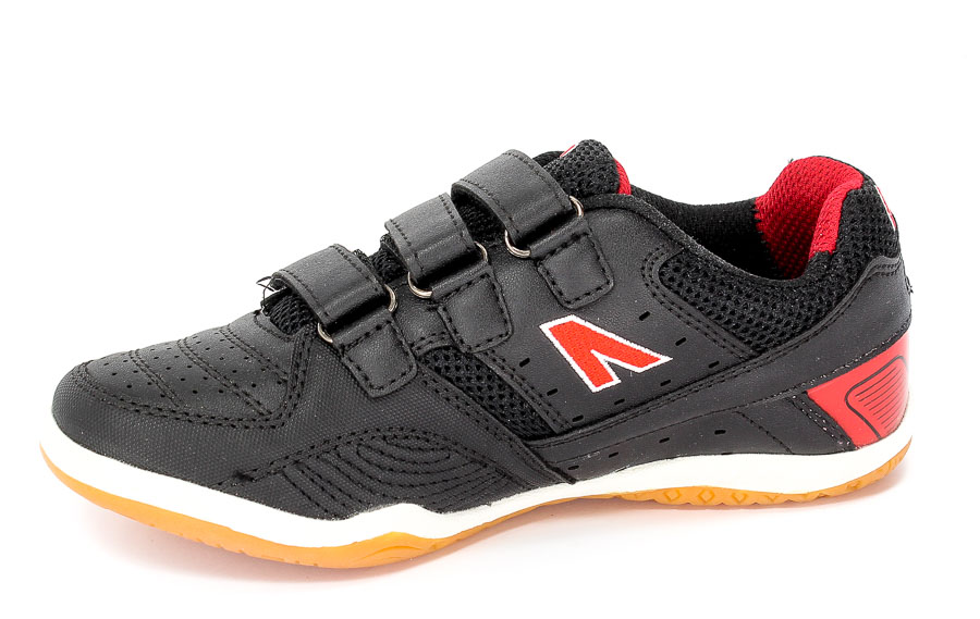 Półbuty American S12348-2 Black/Red.Prz