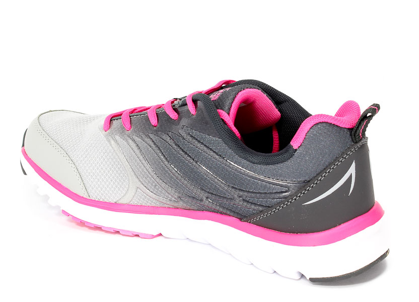Półbuty American BAAS-203 Grey/Fuxia .Prz