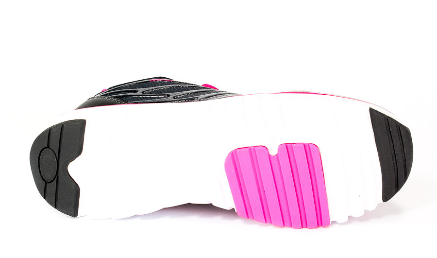 Półbuty American BAAS-203 Grey/Fuxia .Prz
